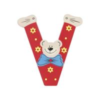 Playshoes houten letter V