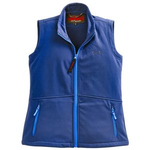 OWNEY Dames Softshell-vest Basic Vest, blauw, Maat: XXS