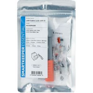 Smartkeeper NC03PKOR poortblokker Poortblokker + sleutel RJ-45 Oranje 1 stuk(s)
