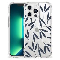 iPhone 13 Pro Max Case Leaves Blue - thumbnail