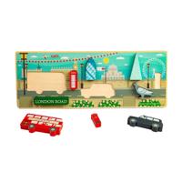 Bigjigs houten londen chunky puzzel, 8st.