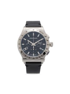 Ferragamo montre chronographe 1927 41 mm - Noir