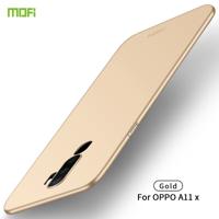 Voor OPPO A11x MOFI Frosted PC ultradun hard case (goud)