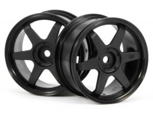 Te37 wheel 26mm black (0mm offset)