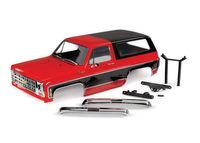 Body Chevrolet Blazer (1979), complete (rood) (TRX-8130R)