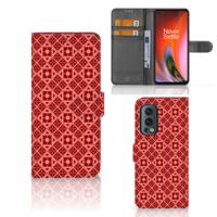 OnePlus Nord 2 5G | Telefoon Hoesje | Batik Rood