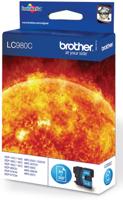 Brother inktcartridge, 260 pagina&apos;s, OEM LC-980C, cyaan