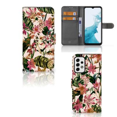 Samsung Galaxy A23 Hoesje Flowers