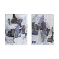 Schilderij DKD Home Decor Abstract (50 x 2,5 x 70 cm) (2 Stuks)