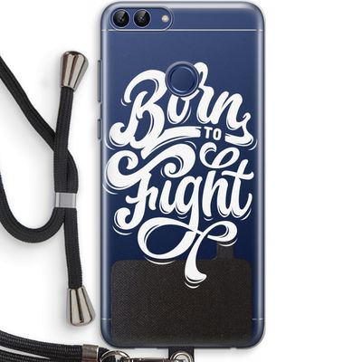 Born to Fight: Huawei P Smart (2018) Transparant Hoesje met koord