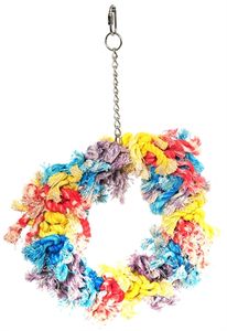Happy Pet papegaai flossin ring