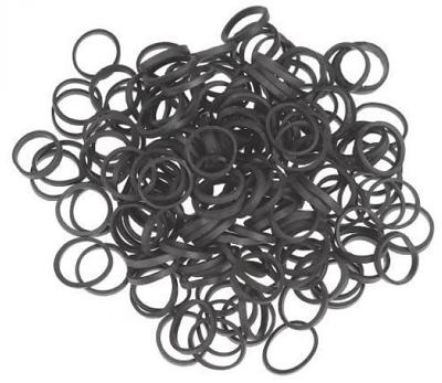 Hair Mode Rasta Elastiekjes Zwart Hair Mode Rasta Elastiekjes Zwart