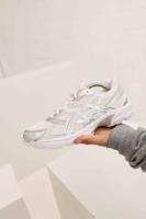 Asics Gel-1130 Unisex Sneakers Wit/Zilver - Maat 44 - Kleur: ZilverWit | Soccerfanshop