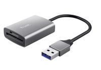 Trust Dalyx geheugenkaartlezer USB 3.2 Gen 1 (3.1 Gen 1) Aluminium - thumbnail