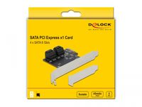 DeLOCK 90010 interfacekaart/-adapter SATA - thumbnail