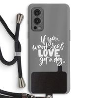 Partner in crime: OnePlus Nord 2 5G Transparant Hoesje met koord