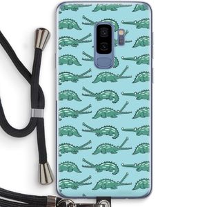 Kroko: Samsung Galaxy S9 Plus Transparant Hoesje met koord