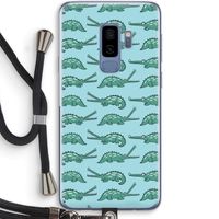 Kroko: Samsung Galaxy S9 Plus Transparant Hoesje met koord