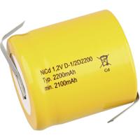 Mexcel Speciale oplaadbare batterij 1/2 D NiCd 1.2 V 2200 mAh