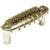 Graph Tech PS 8593 N0 ResoMax NW2 Wraparound Bridge met String Saver zadels (imperiale posten) - nikkel