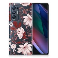 Smartphone hoesje OPPO Find X3 Neo Watercolor Flowers