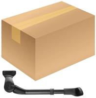 Achterstandaard Ursus King Evo Rear - verstelbaar 24-28'' - 40 mm boutafstand - zwart - 20 stuks in werkplaatsverpakking