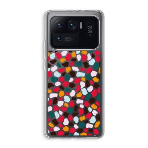 Colored Giraffe: Xiaomi Mi 11 Ultra Transparant Hoesje