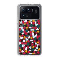Colored Giraffe: Xiaomi Mi 11 Ultra Transparant Hoesje