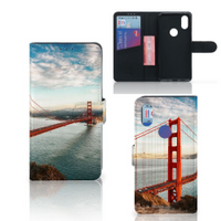 Xiaomi Mi Mix 2s Flip Cover Golden Gate Bridge