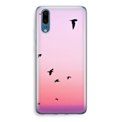 Fly away: Huawei P20 Transparant Hoesje