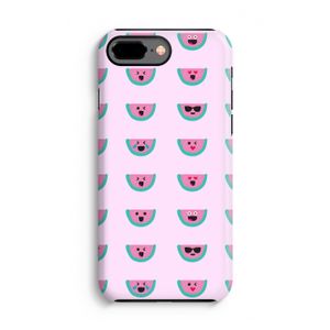 Smiley watermeloenprint: iPhone 8 Plus Tough Case