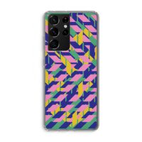 Skew Blush 1: Samsung Galaxy S21 Ultra Transparant Hoesje