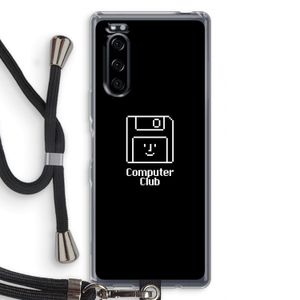 Hello: Sony Xperia 5 Transparant Hoesje met koord