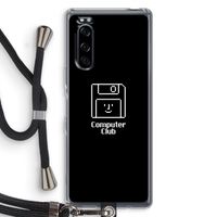 Hello: Sony Xperia 5 Transparant Hoesje met koord