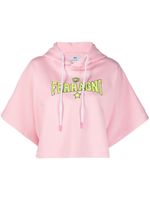 Chiara Ferragni hoodie en coton à manches courtes - Rose Chiara Ferragni hoodie en coton à manches courtes - Rose