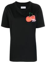 STAND STUDIO t-shirt en coton biologique à logo imprimé - Noir STAND STUDIO t-shirt en coton biologique à logo imprimé - Noir