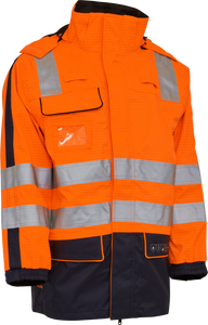 Elka 086060R Hi-Vis Regen Jacket