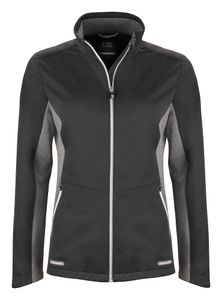 Cutter & Buck 351459 Navigate Softshell Jacket Ladies - Zwart - XS