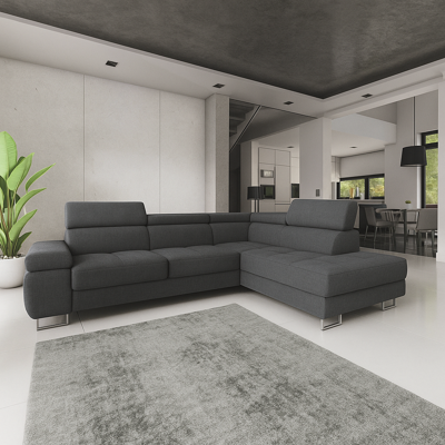 Slaapbank met opbergruimte Sem | Hoekbank