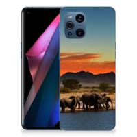 OPPO Find X3 | X3 Pro | TPU Hoesje | Olifanten