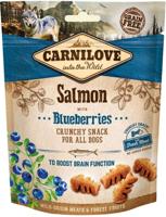 CARNILOVE Verse zalm + bosbes brokjes voor honden - 200 g