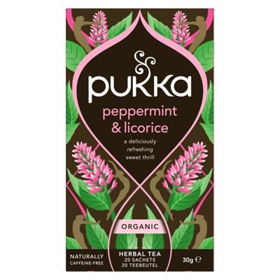 Pukka Peppermint & licorice herb bio