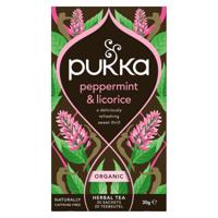 Pukka Peppermint & licorice herb bio
