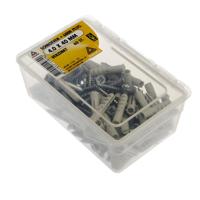Schroef 6mm plug 4.0x40mm verz 60st - Deltafix