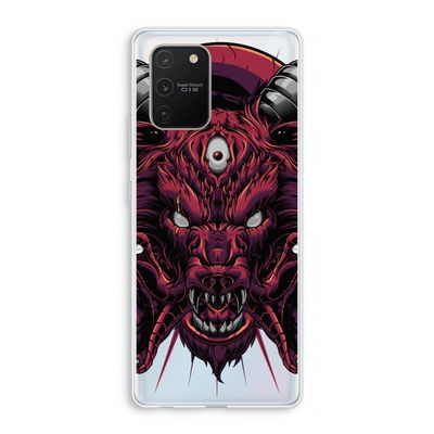 Hell Hound and Serpents: Samsung Galaxy S10 Lite Transparant Hoesje