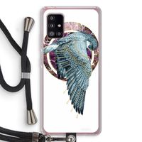 Golden Falcon: Samsung Galaxy A51 5G Transparant Hoesje met koord