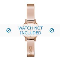 DKNY horlogeband NY2308 Staal Rosé 10mm