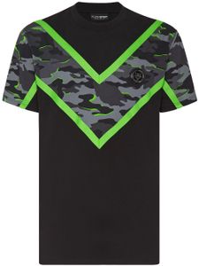 Plein Sport t-shirt SS Neon Amazon Edition à imprimé camouflage - Noir