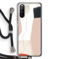 Lava: Sony Sony Xperia 10 III Transparant Hoesje met koord