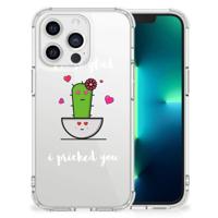 Apple iPhone 13 Pro Stevig | Bumper Hoesje | Cactus Glad